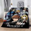 Death Note Cartoon Comics Fleece Blanket Fashion Anime Art Throwing Blanket Gift Living Room Bedroom Sofa.jpg 640x640 12 - Death Note Shop
