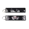 DEATH NOTE Embroidered Keys Tag Keychains for Women Keyring Japanese Anime Car Keys Fashion Jewelry Accessories 1 - Death Note Shop