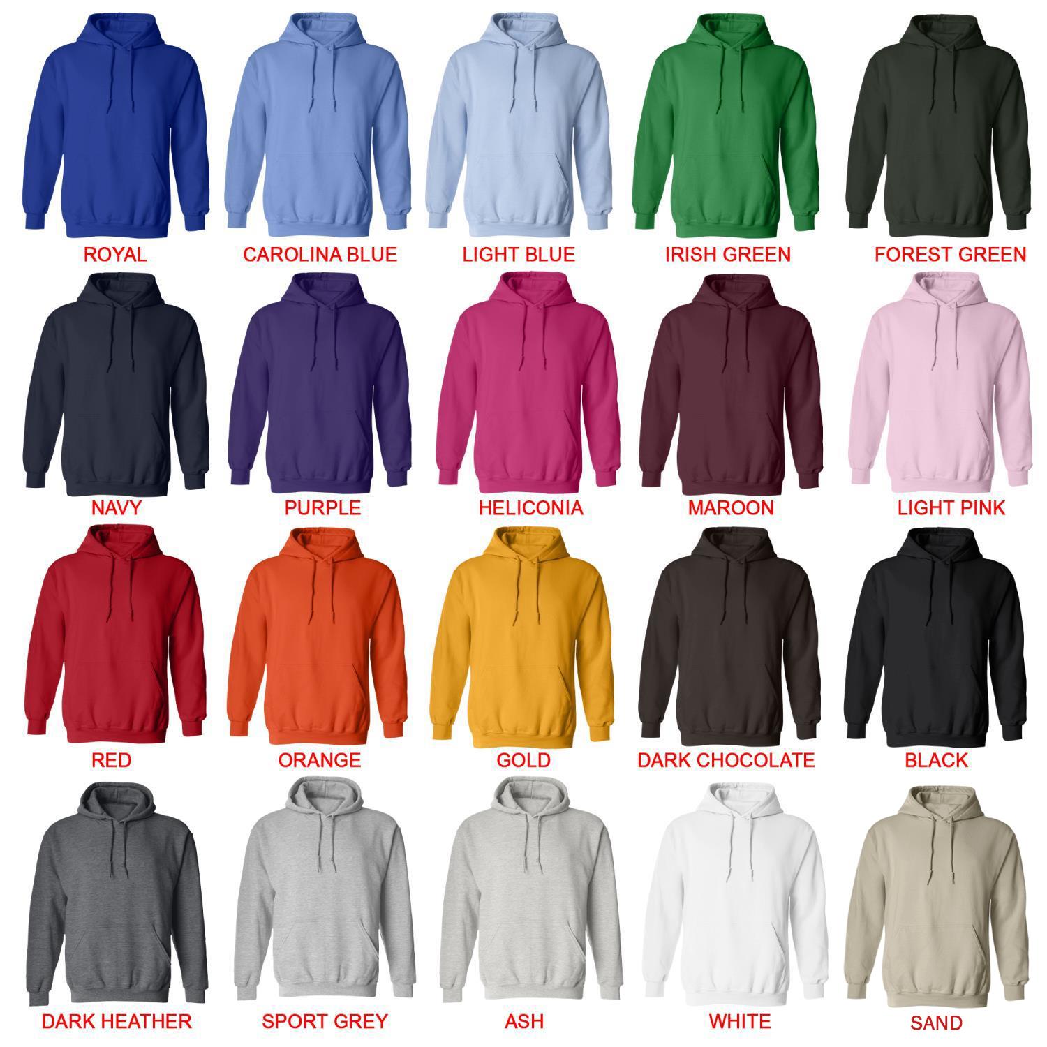 hoodie color chart 1 - Death Note Shop