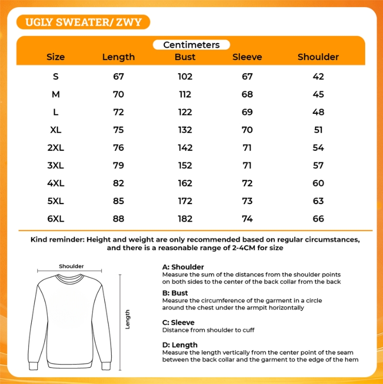 3D UGLY SWEATER - Death Note Shop